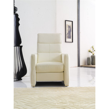 Echtes Leder Chaise Leder Sofa Elektrisch Verstellbares Sofa (770)